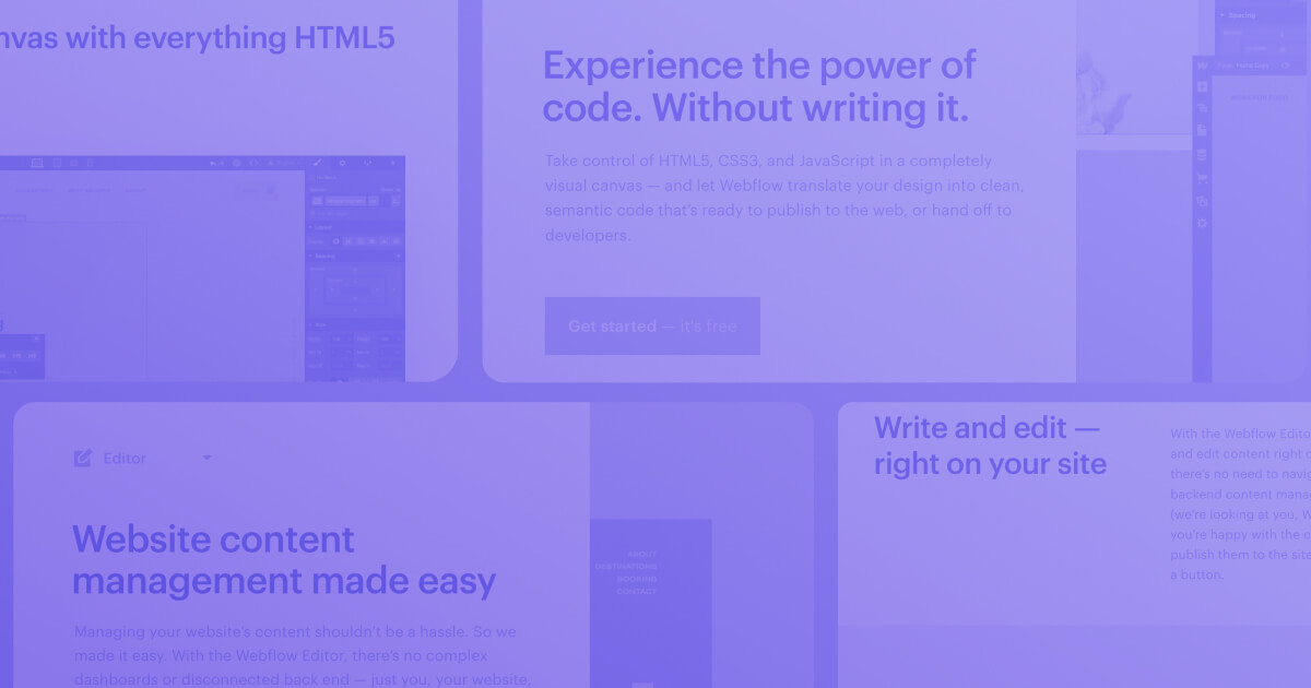 Webflow Designer Webflow Editor Cms What S The Difference Webflow Designer Webflow Editor Cms What S The Difference